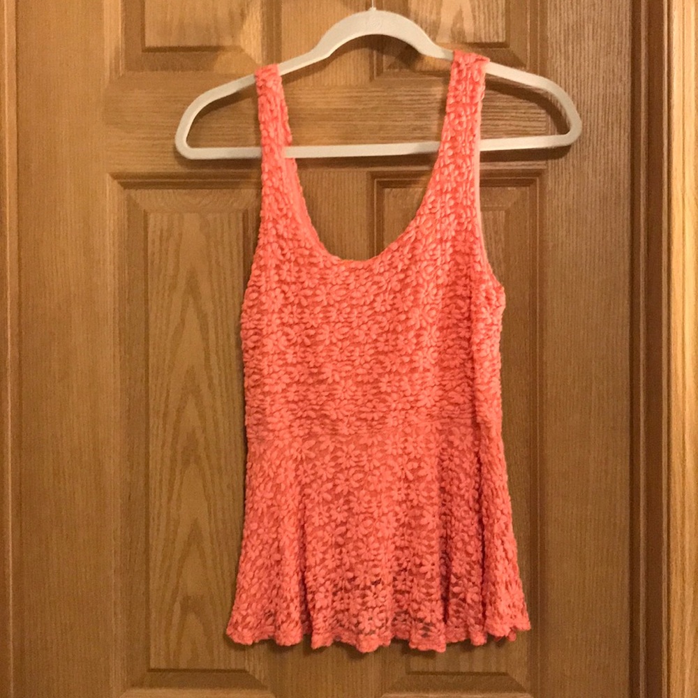 Urban outfitters coral tank